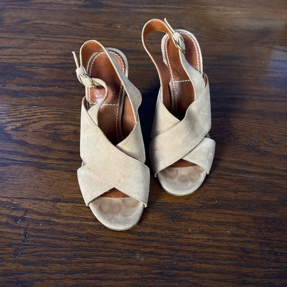 Lanvin Slingback Sandal Heels